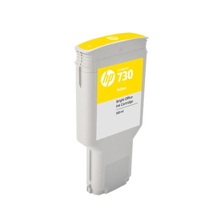 Cartouche d'encre HP 730 Jaune 300 ml
