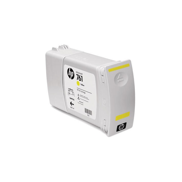 Cartouche d'encre Jaune HP 761, 400Ml