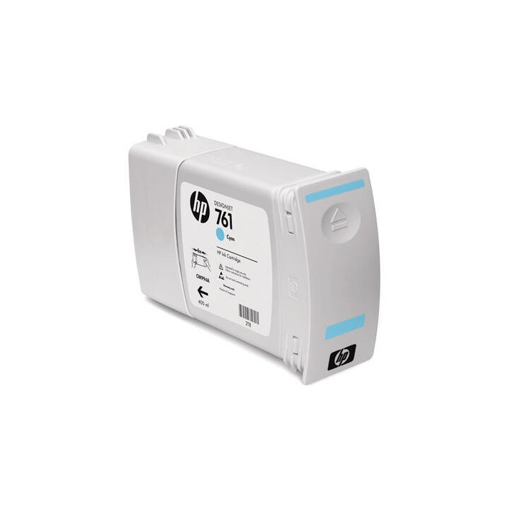 Cartouche d'encre Cyan HP 761, 400Ml