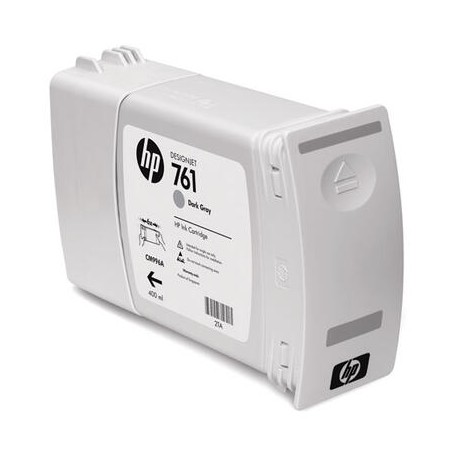 Cartouche d'encre Gris Foncé HP 761, 400Ml