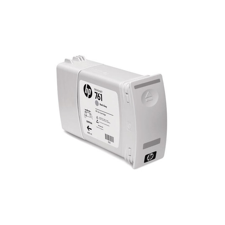 Cartouche d'encre Gris Foncé HP 761, 400Ml