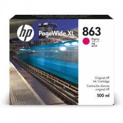 Cartouche d'encre HP 863 Magenta 500 ml