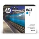 Cartouche d'encre HP863 Cyan 500 ml