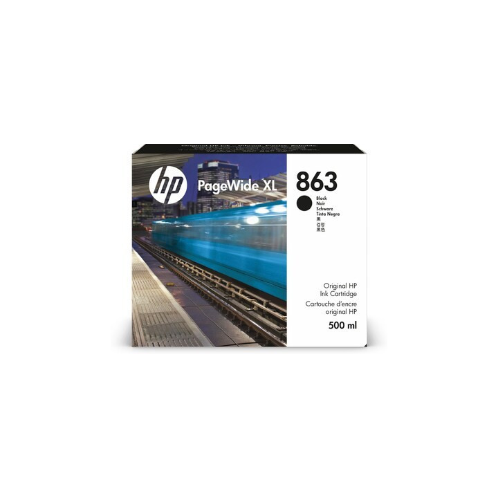 Cartouche d'encre HP863 Noir 500 ml