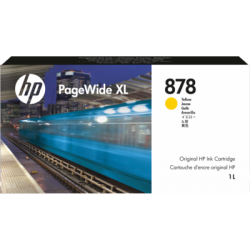 Cartouche d'encre HP878 Jaune 1 litre