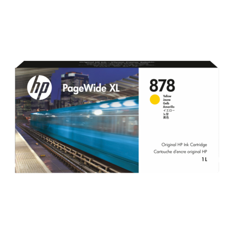 Cartouche d'encre HP878 Jaune 1 litre