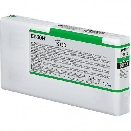 Cartouche d'encre EPSON T913B Verte  - 200 ml