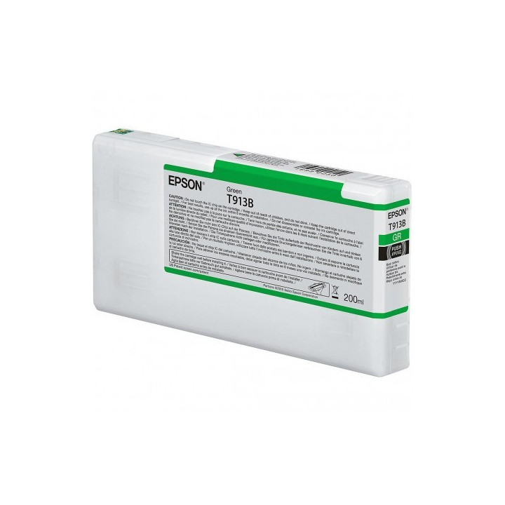 Cartouche d'encre EPSON T913B Verte  - 200 ml