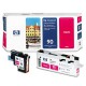 Tête d'impression magenta et dispositif de nettoyage HP 90