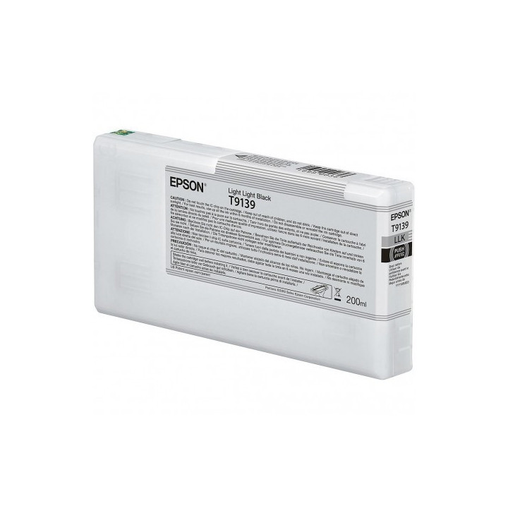Cartouche d'encre EPSON T913900  Gris Clair 200ml