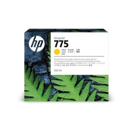 Cartouche d'encre HP 775 Jaune 500 ml