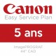 Extension de garantie CANON 5 ans - 44 pouces CAD