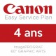 Extension de garantie CANON 4 ans - 60 pouces GRAPHIC ART