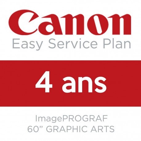Extension de garantie CANON 4 ans - 60 pouces GRAPHIC ART