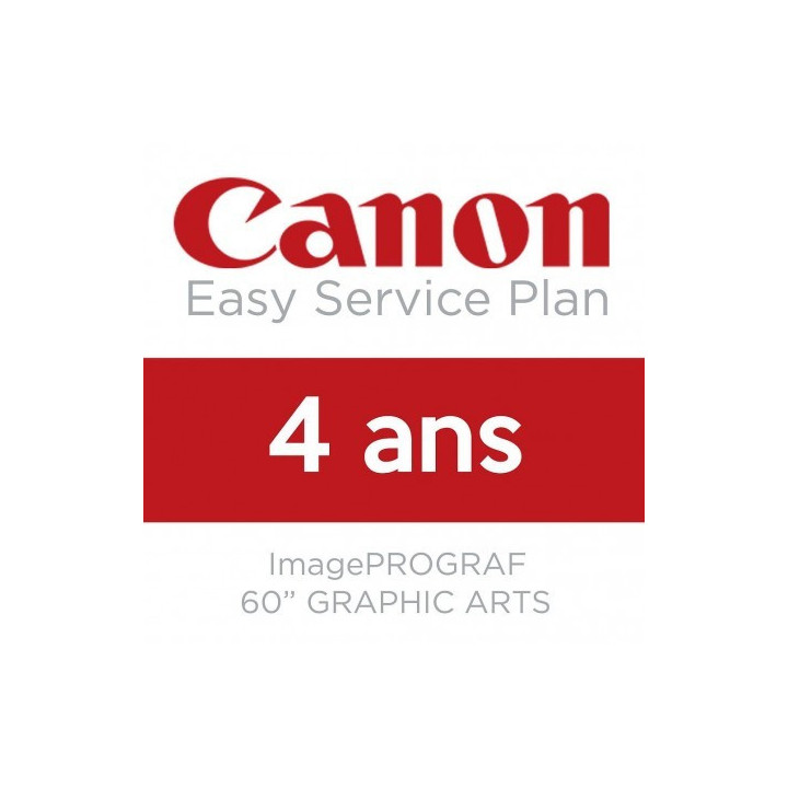 Extension de garantie CANON 4 ans - 60 pouces GRAPHIC ART
