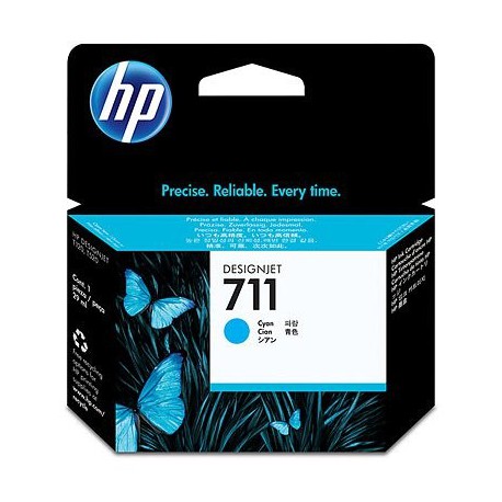 Cartouche d'encre Cyan HP 711 29ml