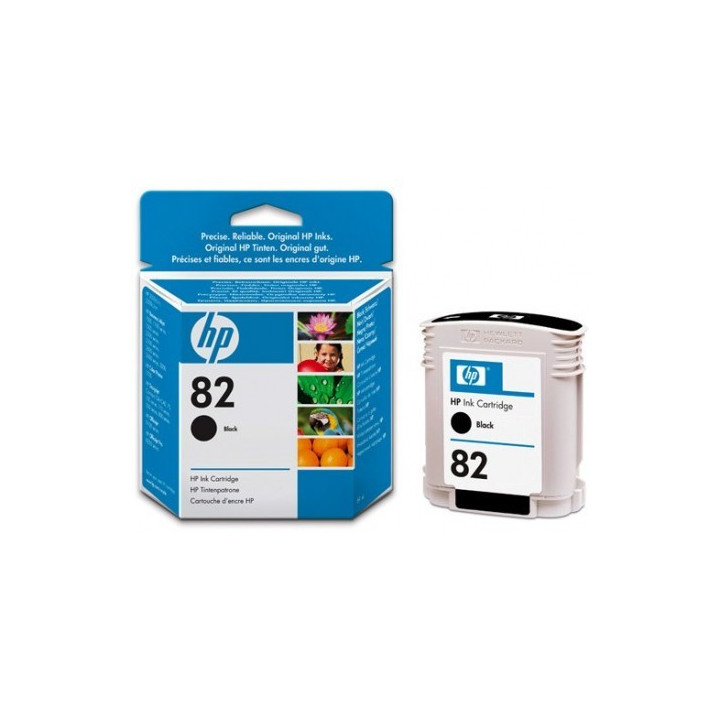 Cartouche d'encre noire HP 82 69Ml
