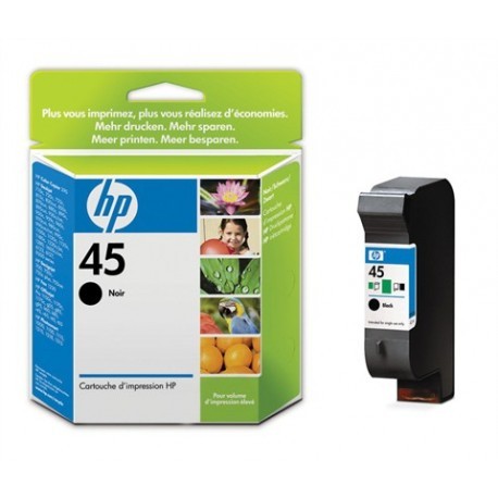 Cartouche d'encre Noir HP 44 42 Ml