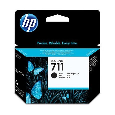 Cartouche d'encre Noire HP 711 80ml