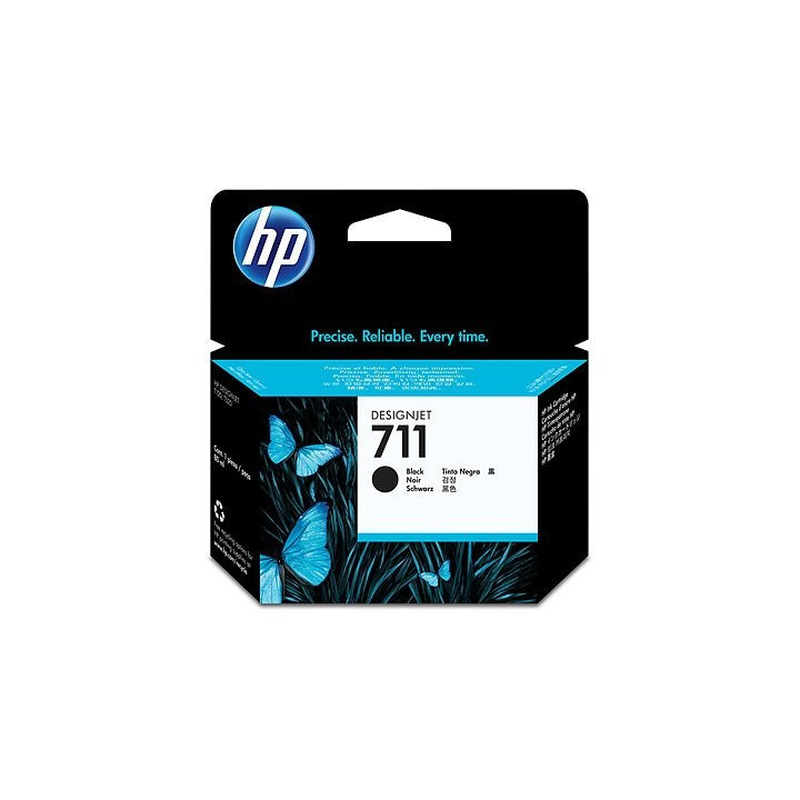 Cartouche d'encre Noire HP 711 80ml