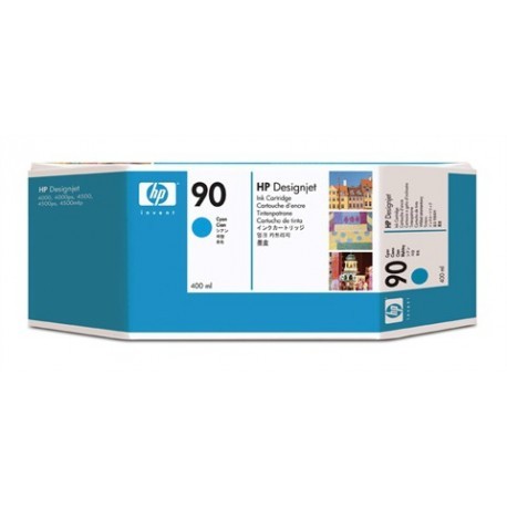 Cartouche d'encre cyan HP 90 400-ml