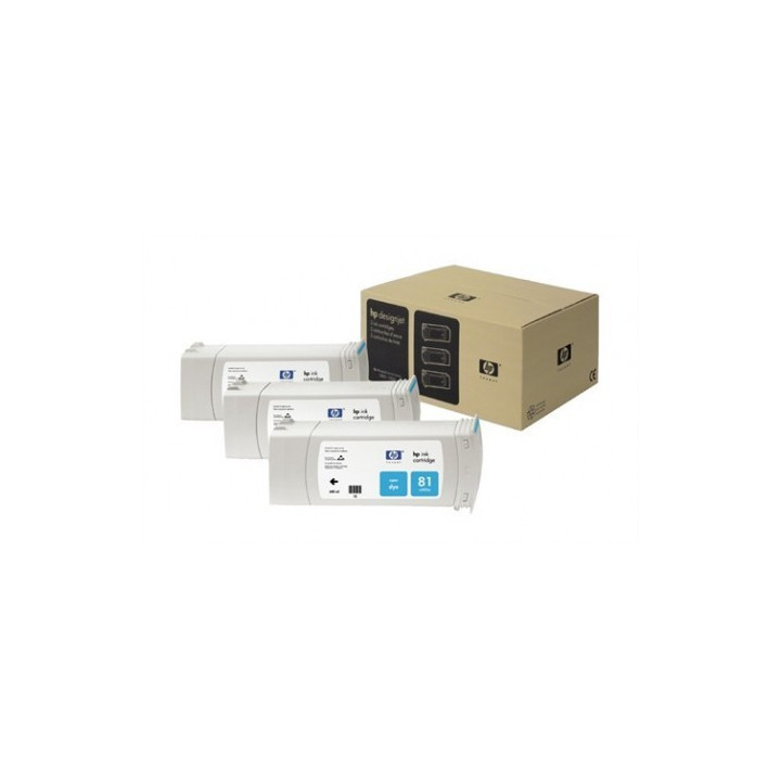 Hp 81 - cartouche d`impression -  Cyan
