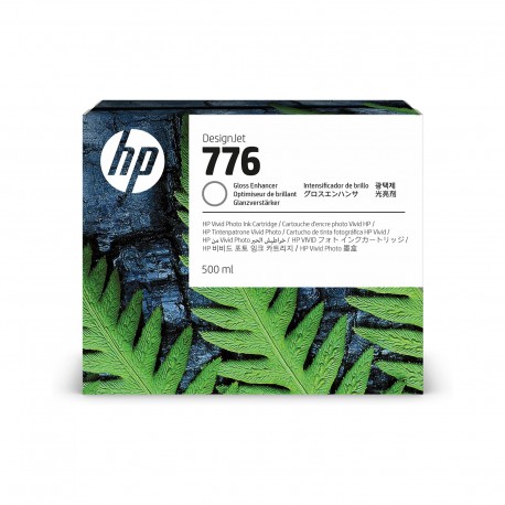 Cartouche d'encre HP 776 Optimiseur de Brillance 500 ml