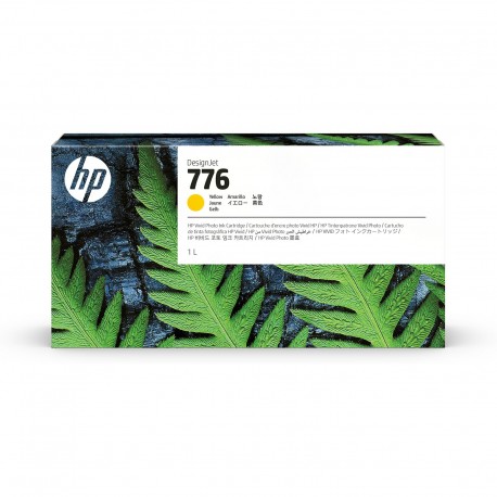 Cartouche d'encre HP 776  Jaune 1000 ml