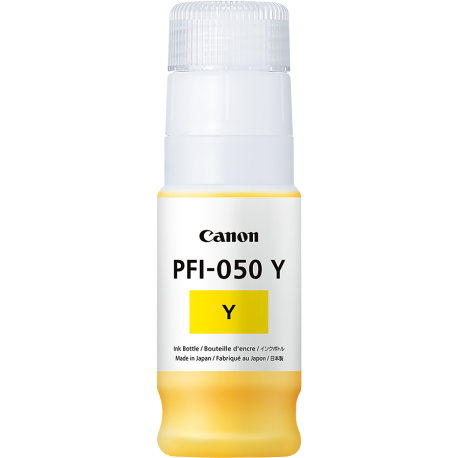 Cartouche d'encre Canon PFI-050 Y - Jaune - 70 ml