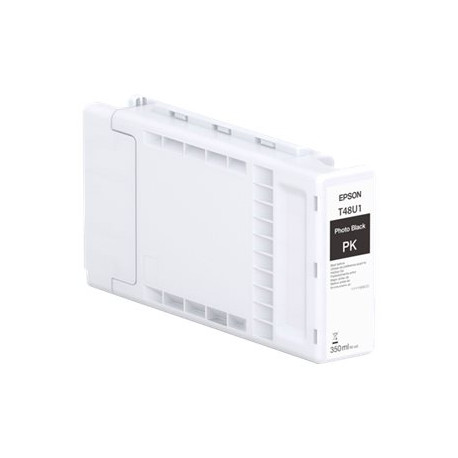 Cartouche d'encre EPSON T48U1 Noir Photo - 350 ml