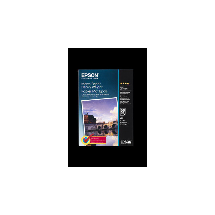 Papier Photo Epson Mat Epais 167 g/m² A3 C13S041261