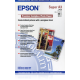 Papier Photo Epson Semi Glacé 251 g/m² A3+ C13S041328