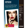 Papier Photo Epson Mat Archival 189 g/m² A3 C13S041344