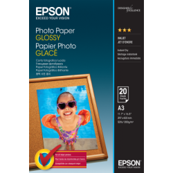 Papier Photo Epson Brillant 200 g/m² A3 C13S042536