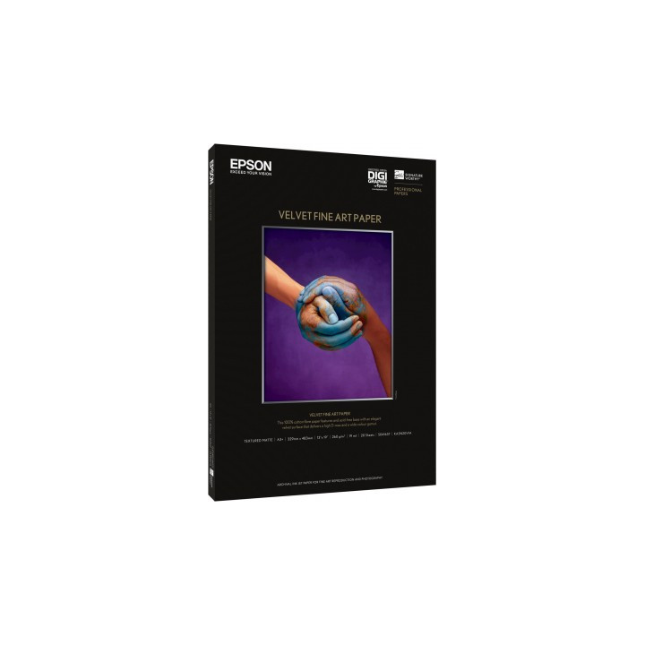 Papier Art Velvet Epson 260g/m² A3+ C13S041637
