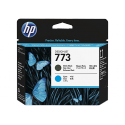 Tete d'impression Noir Mat/Cyan HP 773 C1Q20A