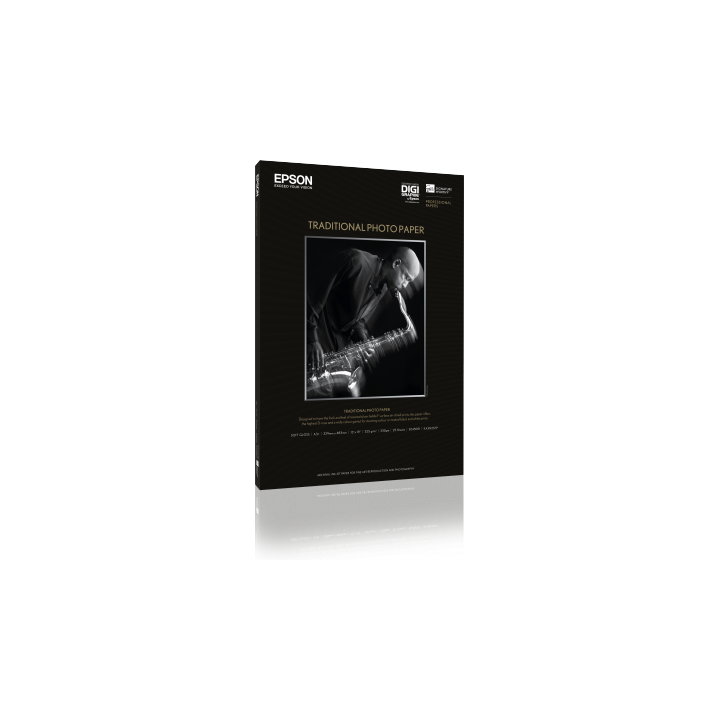 Papier Photo EPSON Traditionnel 325g/m² A2 - 25 feuilles (42x59,4cm)