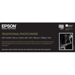 Papier Photo EPSON Traditionnel 300g/m² A1