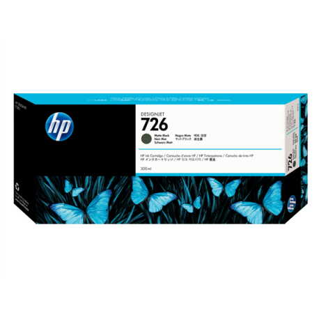 Cartouche Noir Mat HP726 300ml