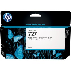 Cartouche d'encre Noir Photo HP727 130ml