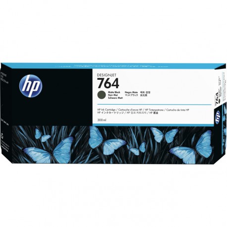 Cartouche d'encre Noir Mat hp764 300ml