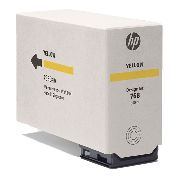 Cartouche encre Jaune HP 768 500ml 4S5B4A
