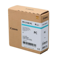 Cartouche d'encre CANON PFI-3100PC Cyan Photo 160ml