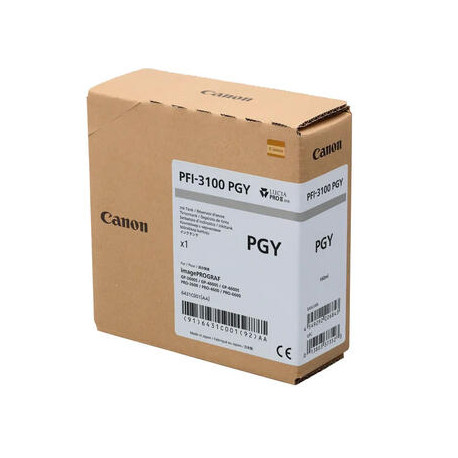 Cartouche d'encre CANON PFI-3100PGY Gris Photo 160ml
