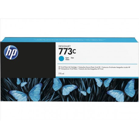 Cartouche d'encre Cyan HP 773C 775ml