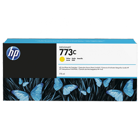 Cartouche d'encre Jaune HP 773C 775ml