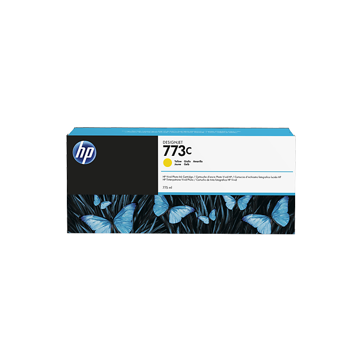 Cartouche d'encre Jaune HP 773C 775ml