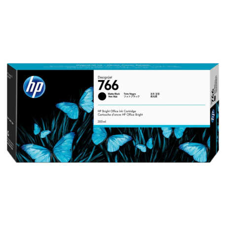 Cartouche d'encre HP 766 Noir mat 300ml P2V92A