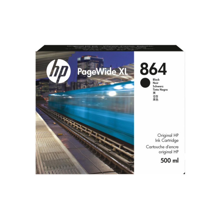 Cartouche d'encre HP 864 Noir 500 ml 3ED86A