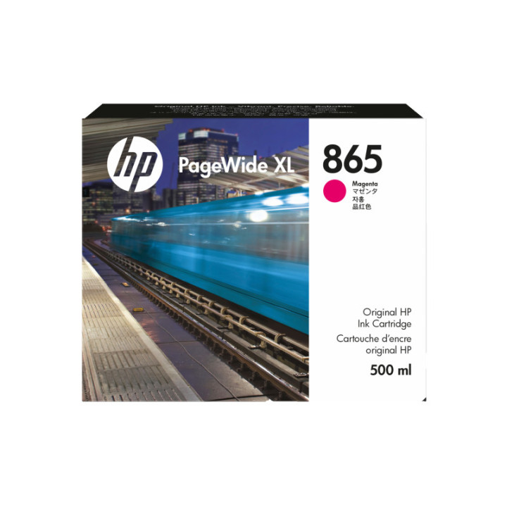 Cartouche d'encre HP 865 Magenta 500 ml 3ED83A